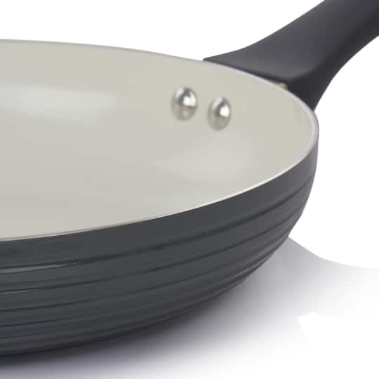 Oster Ridge Valley 10'' Gray Aluminum Nonstick Frying Pan